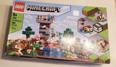 Lego Minecraft 21161 The Crafting Box 3.0  Retired NIB READ Description - Image 1 of 4