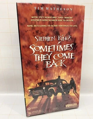 Sometimes They Come Back (VHS, 1994) Stephen King Horror SEALED NOS - Image 1 of 4