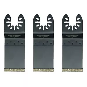3x SabreCut Diamant End Cut Klinge für Dewalt Stanley Worx oszillierende Multitools - Bild 1 von 2