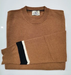 MAGLIONE GIROCOLLO UOMO MISTO LANA CASHMERE MQJ 6044 NOCCIOLA AUTUNNO/INVERNO - Foto 1 di 3