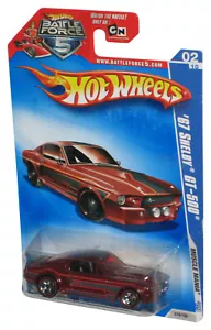 Hot Wheels Muscle Mania '09 Red '67 Shelby GT-500 Car 078/190 - Picture 1 of 1