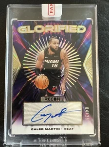 2023-24 Panini Recon Caleb Martin effetto firme glorificate /25 Miami Heat SP - Foto 1 di 4
