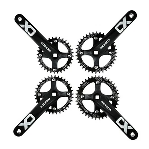 104BCD Guarnitura BB MTB Bicicletta Stretta Larghezza 32-38T Anello Catena Singolo Manovella Alluminio - Foto 1 di 13