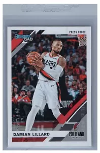 2019-20 Donruss Press Proof #163 Damian Lillard Portland Trailblazers /349 - Bild 1 von 2