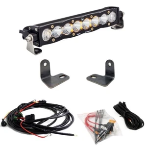 Baja Designs S8 10 Inch Hood Mount Light Bar Kit For 16-18 Polaris RZR XP Turbo - Picture 1 of 3