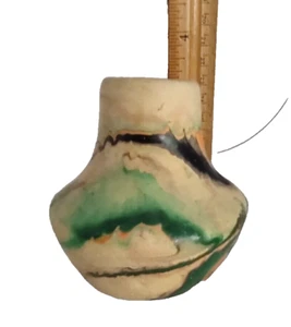Vintage Original Nemadji Keramik Vase aus Pfeilspitzenregion MN *3,5" - Bild 1 von 4