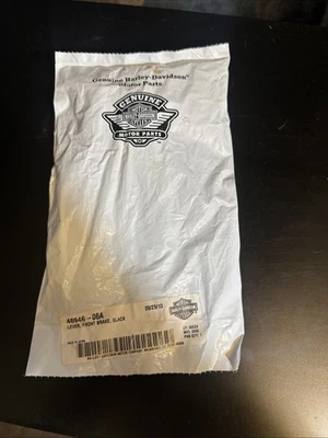 Palanca de freno delantero Harley Davidson negra Foto 1 de 3