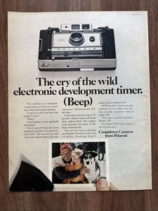 Polaroid Countdown Camera Print Ad Model 350 Photography Photograph Film  - Picture 1 of 4