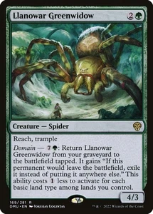 Llanowar Greenwidow (169) Dominaria United DMU MTG Magic - Imagen 1 de 1