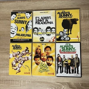 Its Always Sunny In Philadelphia Dvds Season 1-6 Comedy + Christmas DVD - Picture 1 of 5