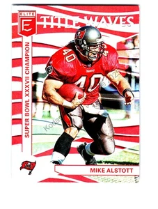 Mike Alstott #TW-12 Tampa Bay Buccaneers 2019 Donruss Elite Title Waves - Bild 1 von 2