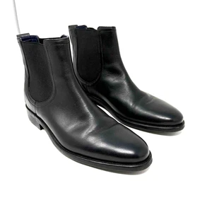 Cole Haan Black Leather Waterproof Chelsea Ankle Boots Men's 8M - Picture 1 of 12