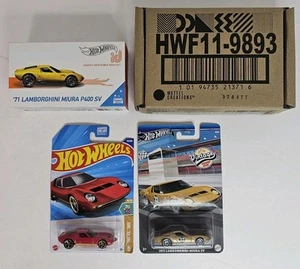 Hot Wheels Lamborghini Miura 4-Piece Combo - Special Editions - Picture 1 of 20