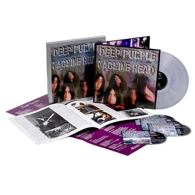 DEEP PURPLE: MACHINE HEAD 50TH ANNIVERSARY DELUXE EDITION CD BOX SET [BRAND NEW] - Image 1 of 2