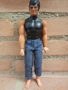 FIGURINE VINTAGE-BIG JIM-AGENT COMMANDO JEFF-MATTEL-CHEVEUX NOIRS-1980- - Imagen 1 de 6