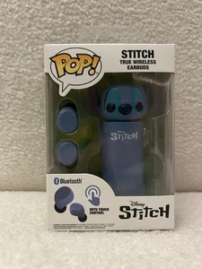 Funko Pop Disney STITCH True Wireless EarBuds w/Case Bluetooth Touch Control NIB - Picture 1 of 5