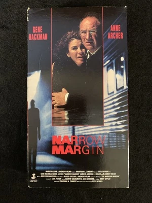 Narrow Margin (VHS, 1991) Video Cassette Tape Movie Action Thriller Foto 1 de 4