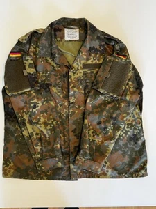 Einsatzkampfjacke flecktarn, Kurz - Leo Köhler, Gr. 54/L - Bild 1 von 2