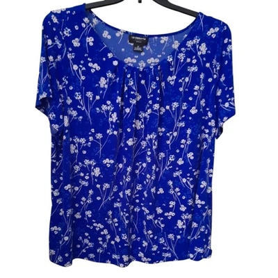 Blusa Floral Mujer Carrera Liz Claiborne Talla 2X Foto 1 de 4