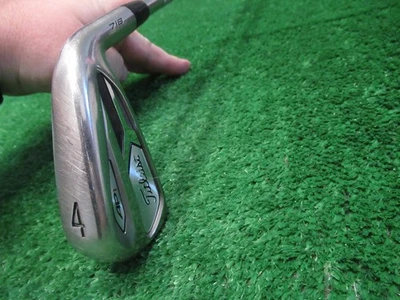 TITLEIST AP1 718 SINGLE 4 IRON GOLF CLUB AMT RED R300 REGULAR STEEL RH - Image 1 of 4