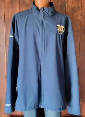 Men 4XL Michelin US9 Ardmore OK Port Authority Jacket Blue Mr. Bibb Logo Unique - Image 1 of 4