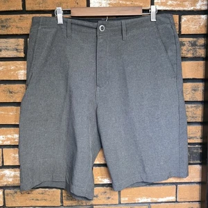 Volcom Shorts Men’s 36 Gray Surf & Turf 4 Way Stretch Chino Lightweight Tech - Picture 1 of 10