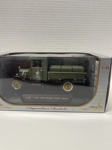 Signature Models 1923 Model TT Pickup Army Truck Signature Models 1:32 Scale New - Picture 1 of 3