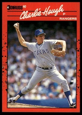 1990 Donruss #411 Charlie Hough - Image 1 of 2