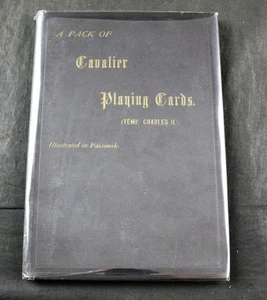 1886 GOLDSMID, PACKUNG KAVALIER SPIELKARTEN, POLITISCHE SATIREPLATTEN EDINBURGH - Bild 1 von 13
