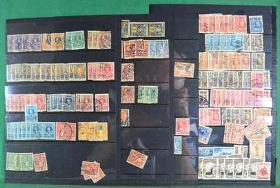 Estampillas TAILANDIA en 4 caras de tarjetas de stock grandes que vale la pena mirar mixtas (HcA46) Foto 1 de 4