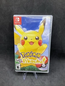 Nintendo~ Switch~ Pokémon Let’s Go Pikachu ⚡️tested Working - Foto 1 di 24