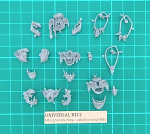 Rockgut Troggoths Heads x 5 B Plus Necklaces Gloomspite Gitz Warhammer AOS J3 - Picture 1 of 1
