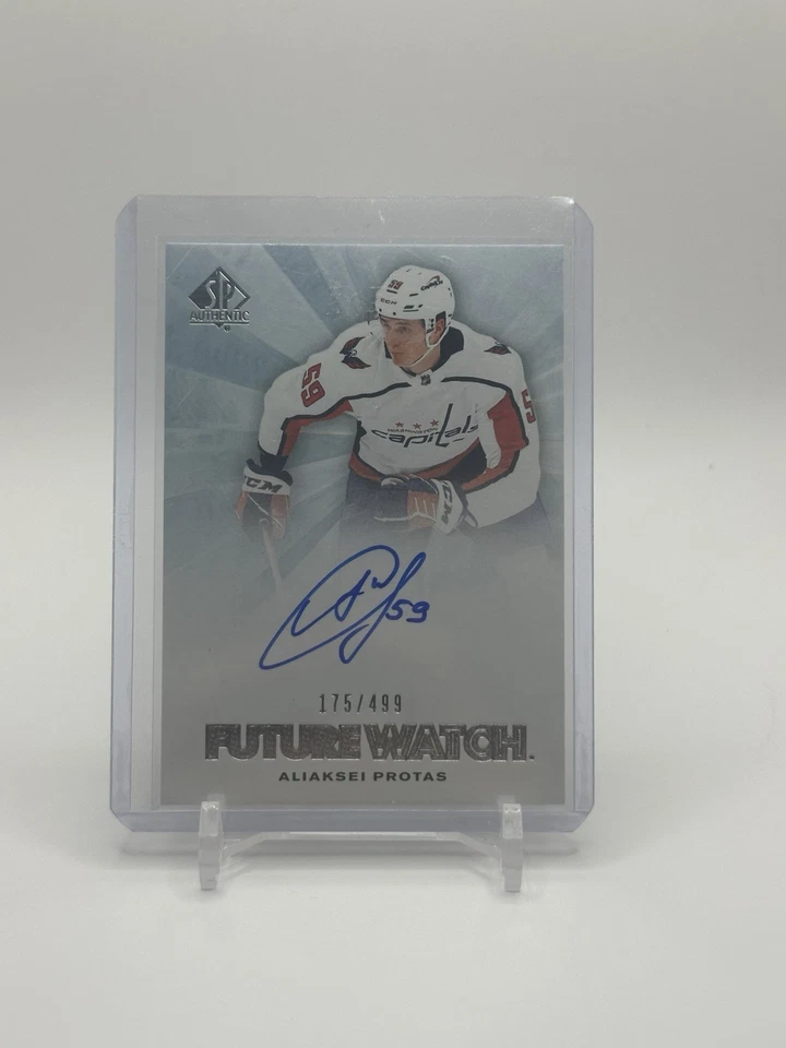 2021-22 Sp Authentic Future Watch Auto Aliaksei Protas Retro Rookie /499 Mint - Image 1 of 1