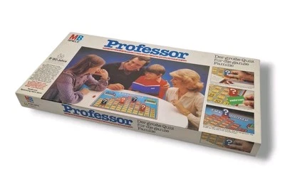 ⚡Professor MB Spiele 1982  Brettspiel Familienspiel Quizspiel Komplett vintage⚡ - Bild 1 von 4