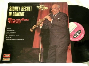 SIDNEY BECHET In Concert Bruxelles 1958 Buck Clayton Vic Dickenson Vogue LP - Picture 1 of 1