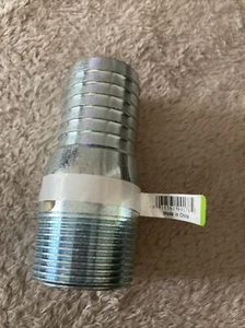 Genova Products 370414 Steel Insert Male Adapter, 1 1/4" - Picture 1 of 3