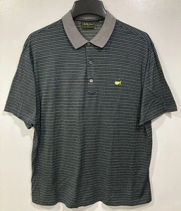 Bobby Jones Masters Golf Polo Shirt Men's Size XL - Green Navy Blue - Picture 1 of 8