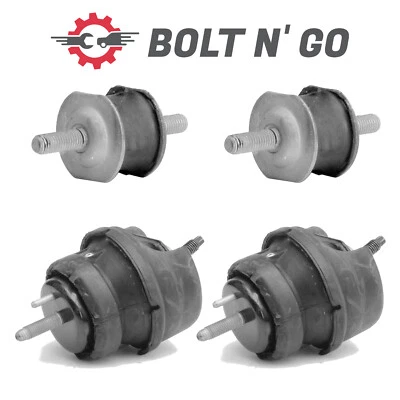 4PCS L & R Engine Motor & Trans Mount Fits Cadillac CTS 2009-2014  3.0L 3.6L - Image 1 of 4