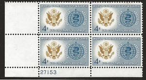 US Scott #1194, Plate Block #27153 1962 Malaria 4c FVF MNH Lower Left - Picture 1 of 1