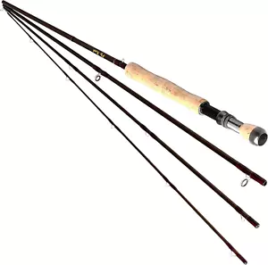9Ft or 10Ft 5-6Wt 7-8Wt 4 Pieces Graphite Carbon Fiber Fly Fishing Rod Light Fee - Picture 1 of 6