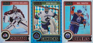 14-15 OPC Platinum Semyon Varlamov /199 White Ice O-Pee-Chee Avalanche 2014