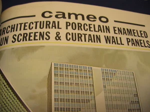 Cameo 1965 Catalog Asbestos Panel California Metal Enameling Co - Foto 1 di 10
