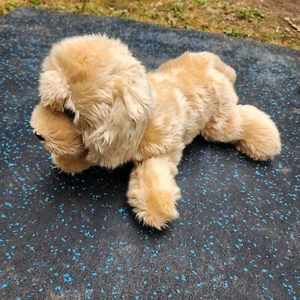 "Aurora Golden Yellow Lab Retriever Miyoni peluche animal perro cachorro 12""" - Imagen 1 de 6