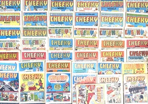CHEEKY WEEKLY. (43 VINTAGE IPC SCARCE MAGAZINE 1977-1980 LOT). - Picture 1 of 23