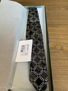New Auth Valentino Garavani VLTN Men Tie Camouflage Camo Army Military $390 - Picture 1 of 5