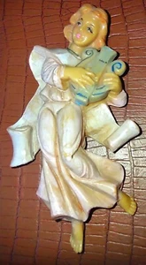 Escultura de ángel tallado ITALIA 8 pulgadas - Imagen 1 de 7