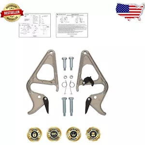 Kit de bloqueo de peldaño de escalera de extensión de aluminio ligero - Compatibilidad incluida - Imagen 1 de 4