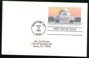 US. UX405. 23c. Columbia University, 250th Anniv.. FDC. Addressed. 2004 - Picture 1 of 2