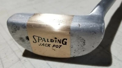 VINTAGE SPALDING JACK POT MALLET PUTTER  35 1/2"  EXCELLENT - FREE SHIPPING!  - Image 1 of 4