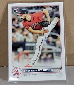 2022 Topps Spencer Strider 509 Rookie Card - Picture 1 of 3